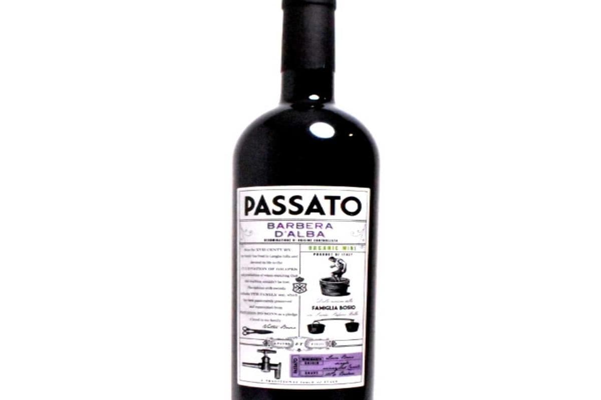 PASSATO ORGANIC BARBERA D'ALBA DOC 750ML (1 x 750ML)
