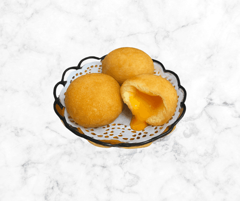 DS11 Salted egg custard buns (3pcs)  / DS11 炸黄金流沙包 (3個）