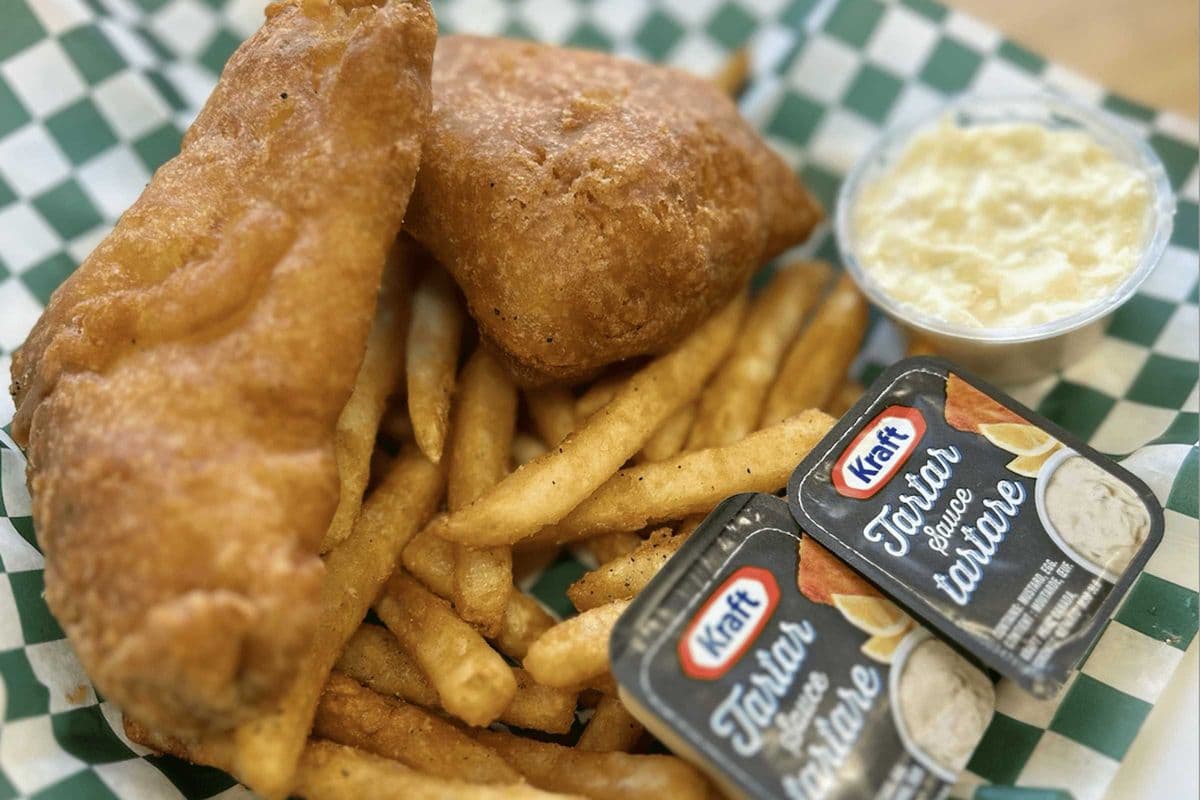 Fresh Haddock and Chips