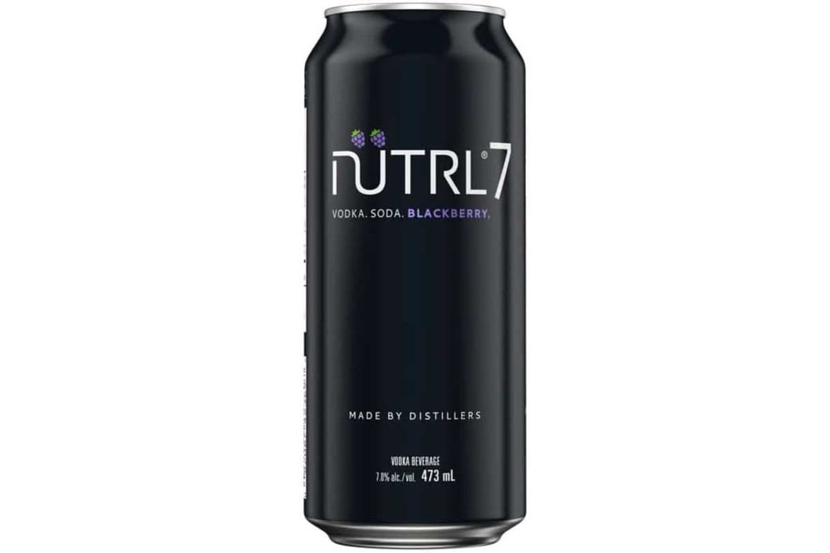 NUTRL 7 Vodka Soda Blackberry 473 ml (1 x 473 ml)