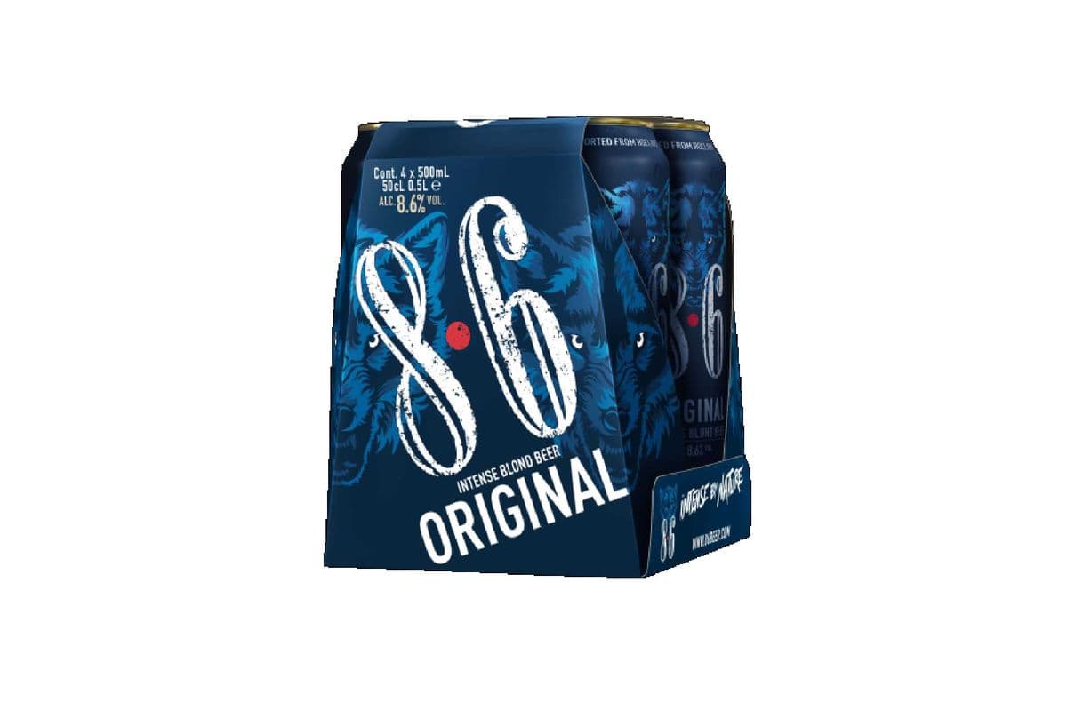 Bavaria 86 Original (4 Pack Cans) (4 x 500 ml Cans)