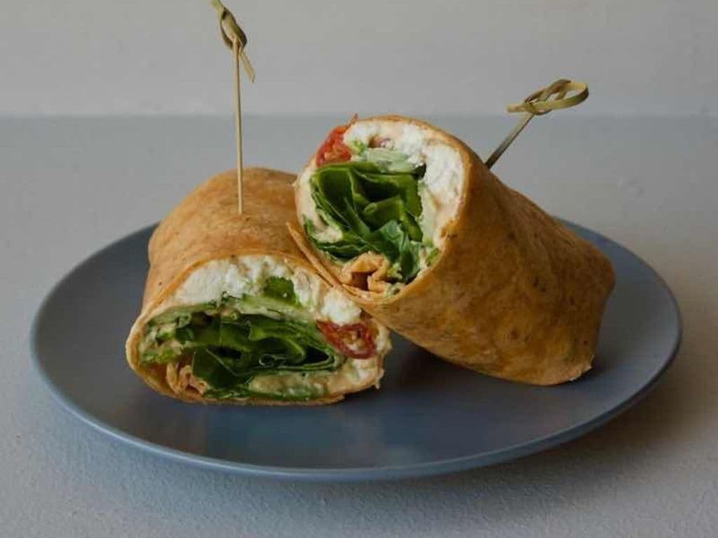hummus veggie wrap Wrap
