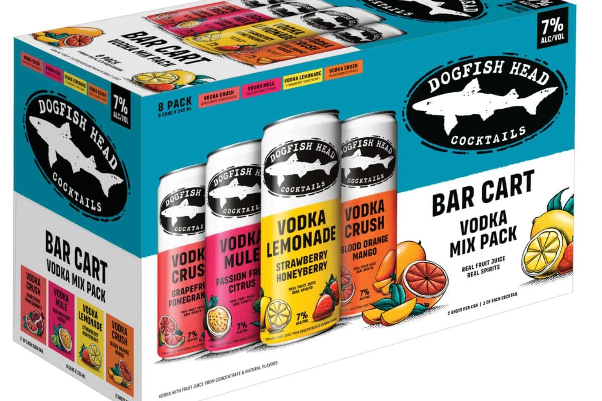 DOGFISH HEAD BAR CART MIX (8 PACK) (8 x 355ML CAN)