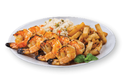 Brochettes de Crevettes / Shrimp Skewers