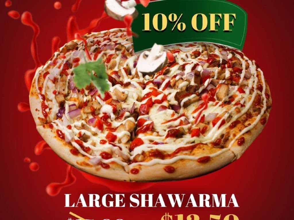 Chicken Shawarma Pizza
