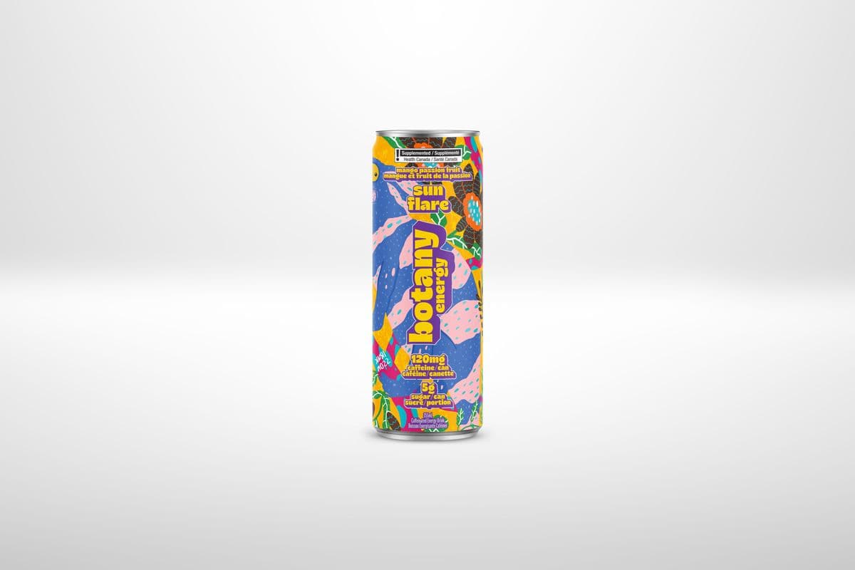 Botany Energy Sun Flare Mango Passionfruit (355 ml)
