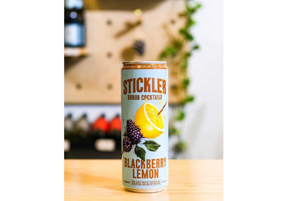 STICKLER BLACKBERRY LEMON 4 PK (4 x 355ml)