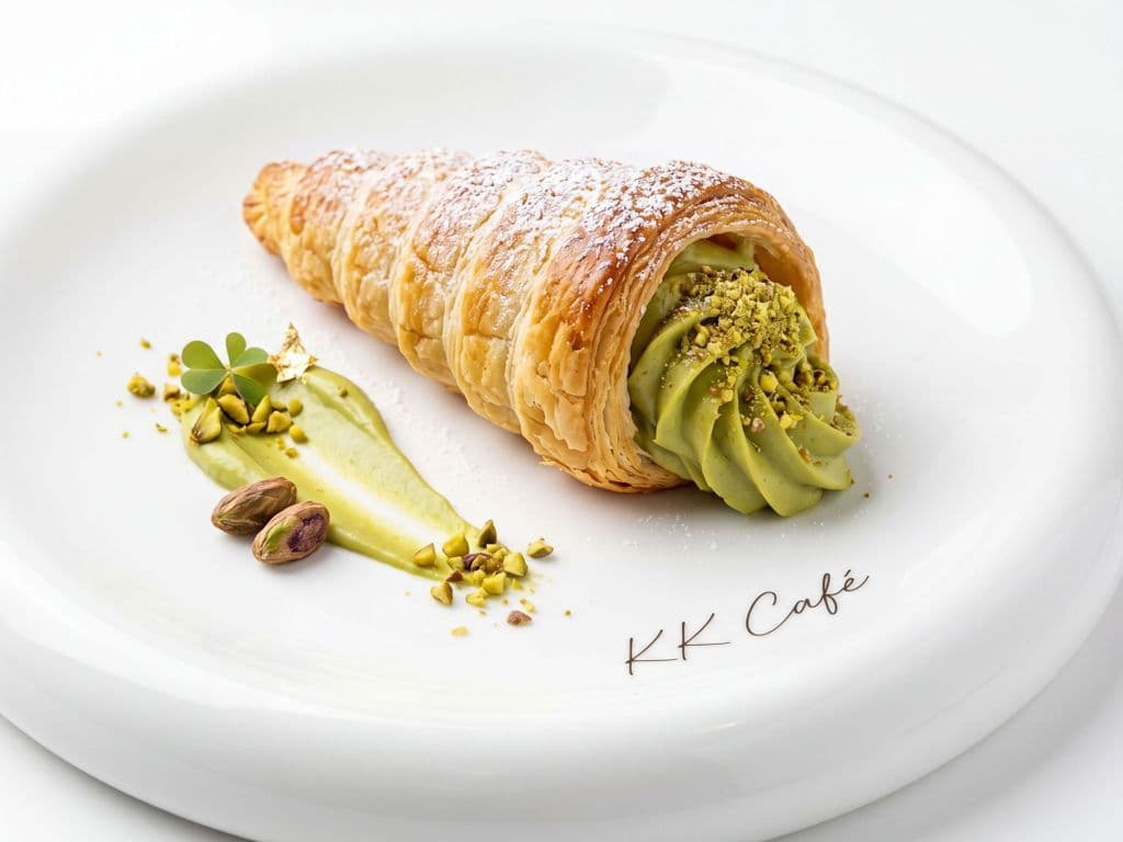 Pistachio Cream Roll