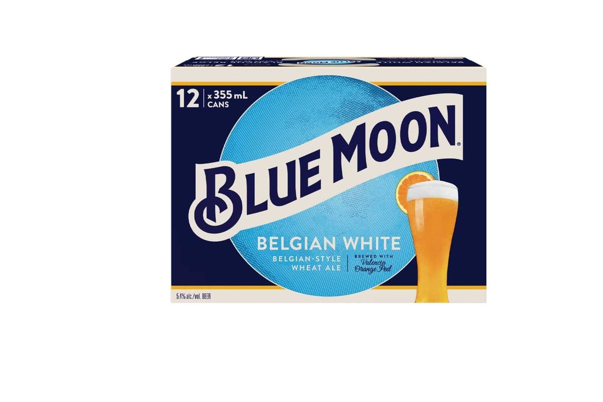 BLUE MOON BELGIAN WHITE 355ML 12UC CAN (12 x 355ml)