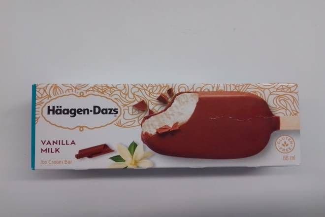 Haagen Das Ice Creambar Vanilla Milk (88 ml)