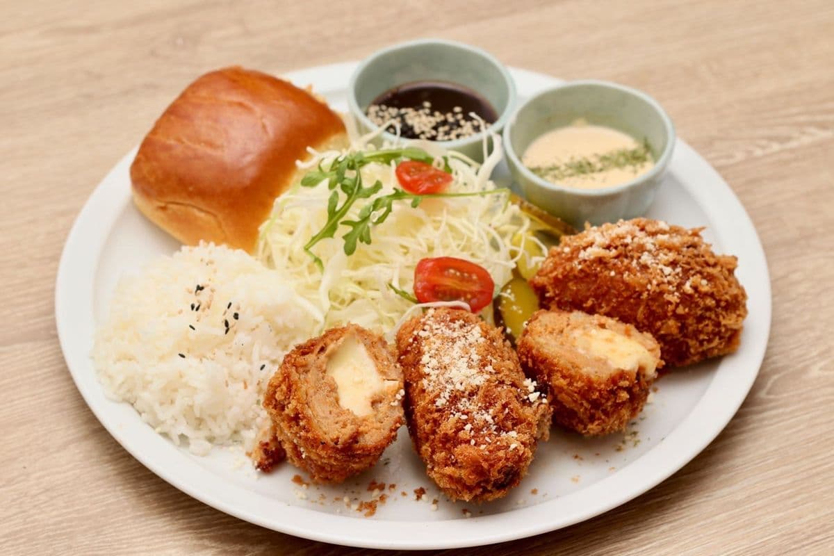 Cheese Menchi Katsu