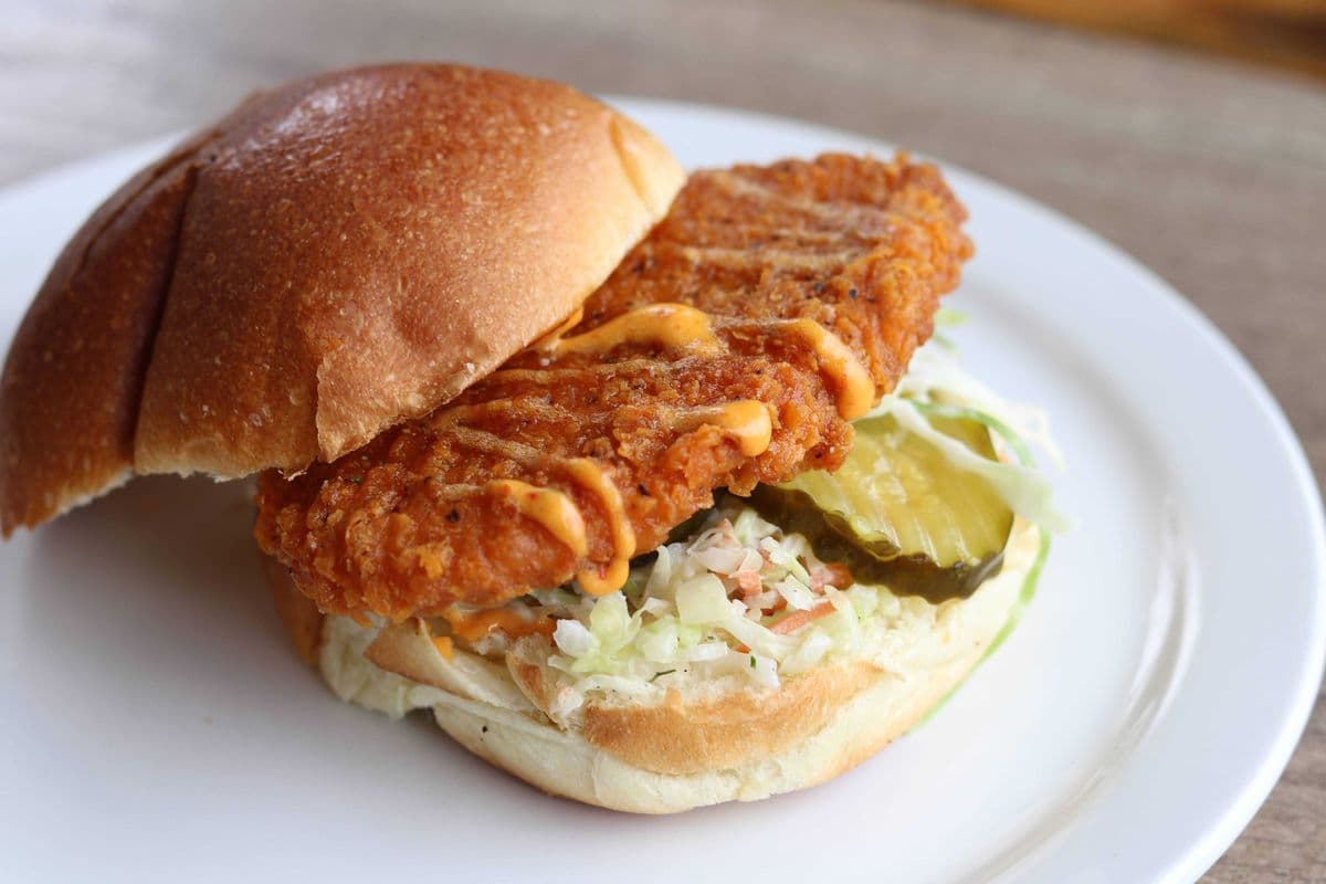 Spicy Crispy CHKN Burger