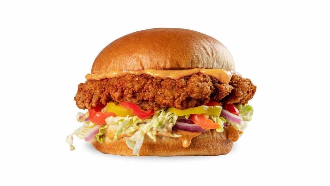 Southwest Crispy Chicken Burger