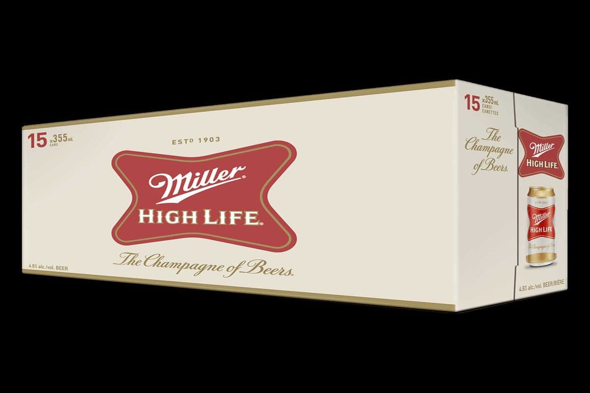 Miller High Life (15 Cans) (1 x 355ML)