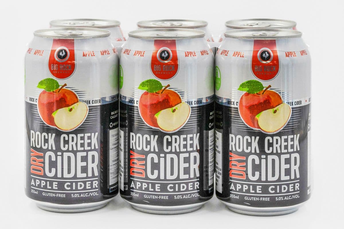 Rock Creek Apple Cider (6 x 355 ml Cans)