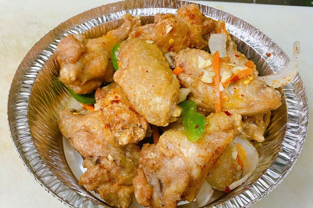 6. Salt and Pepper Chicken Wings