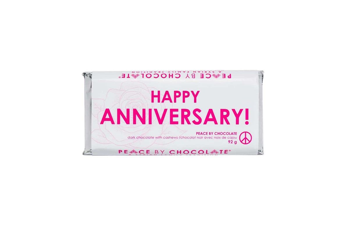 92g Happy Anniversary Bar