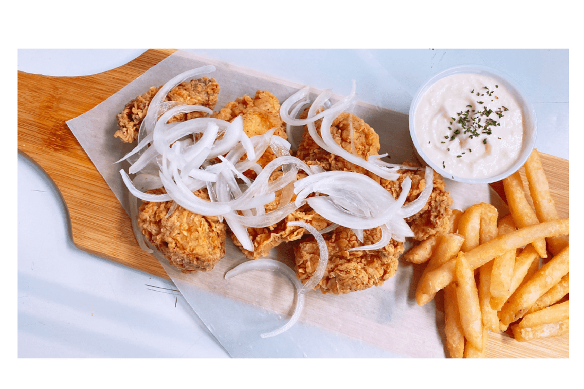 Creamy Onion Fried Chicken (Boneless)