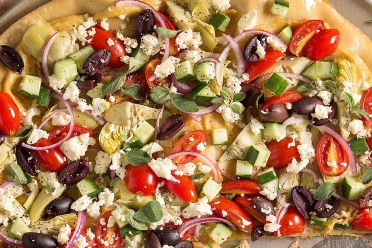 Small 10" Mediterranean Pizza