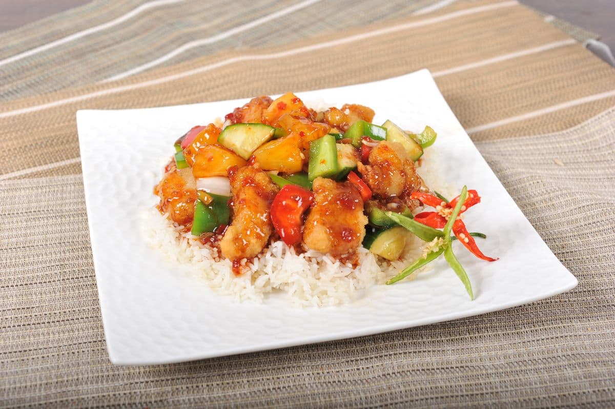 9. Sweet Chilli Rice