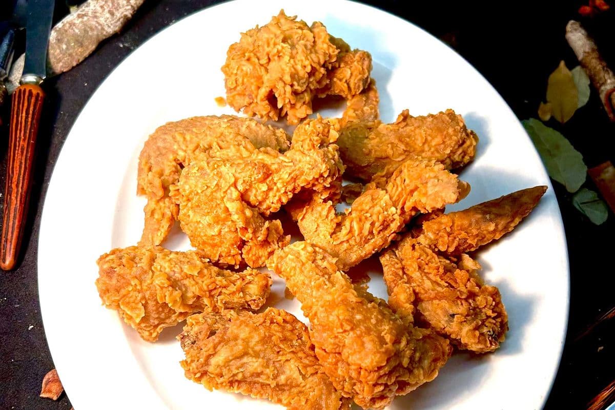 Deep-Fried Chicken Wings