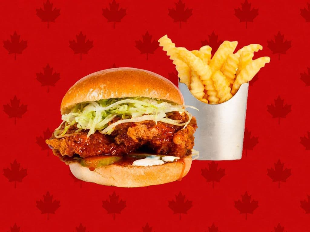 Hot Maple Chicken Sandwich Combo