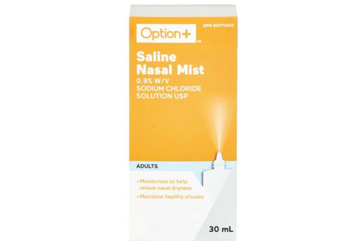 Option+ Saline Nasal Mist (30 mL)
