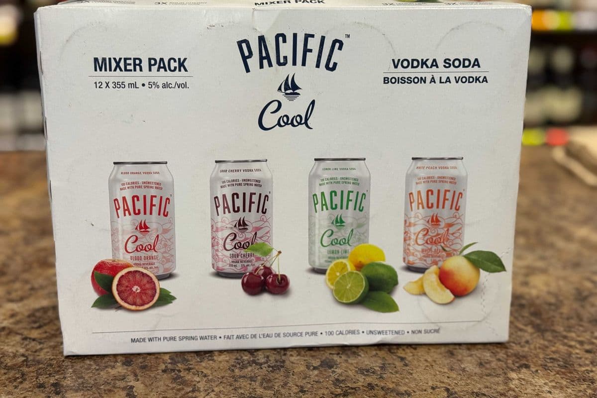 PACIFIC COOL VODKA SODA MIXER PACK (12 x 355ML)