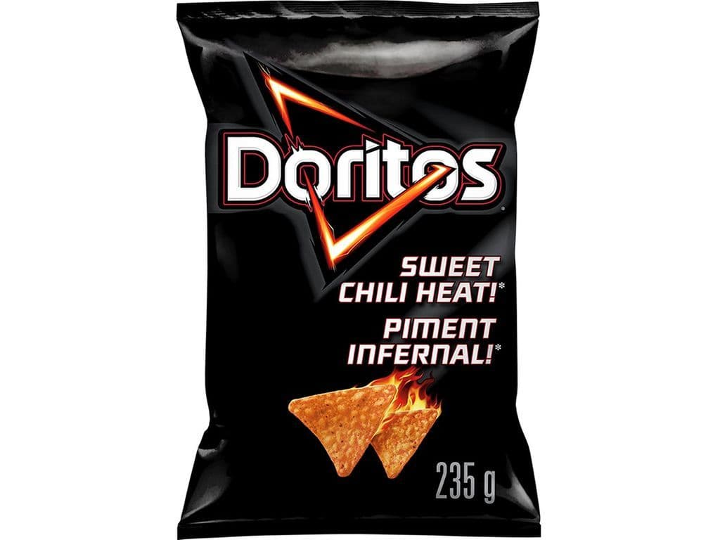 Doritos Sweet Chili Heat Corn Chips 235g Spicy Chilli
