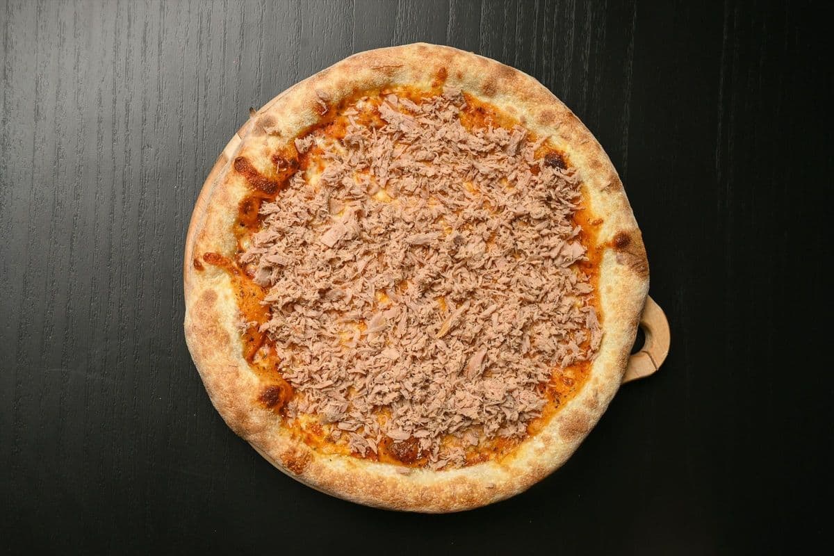 Pizza thon fromage / Pizza Tuna Cheese