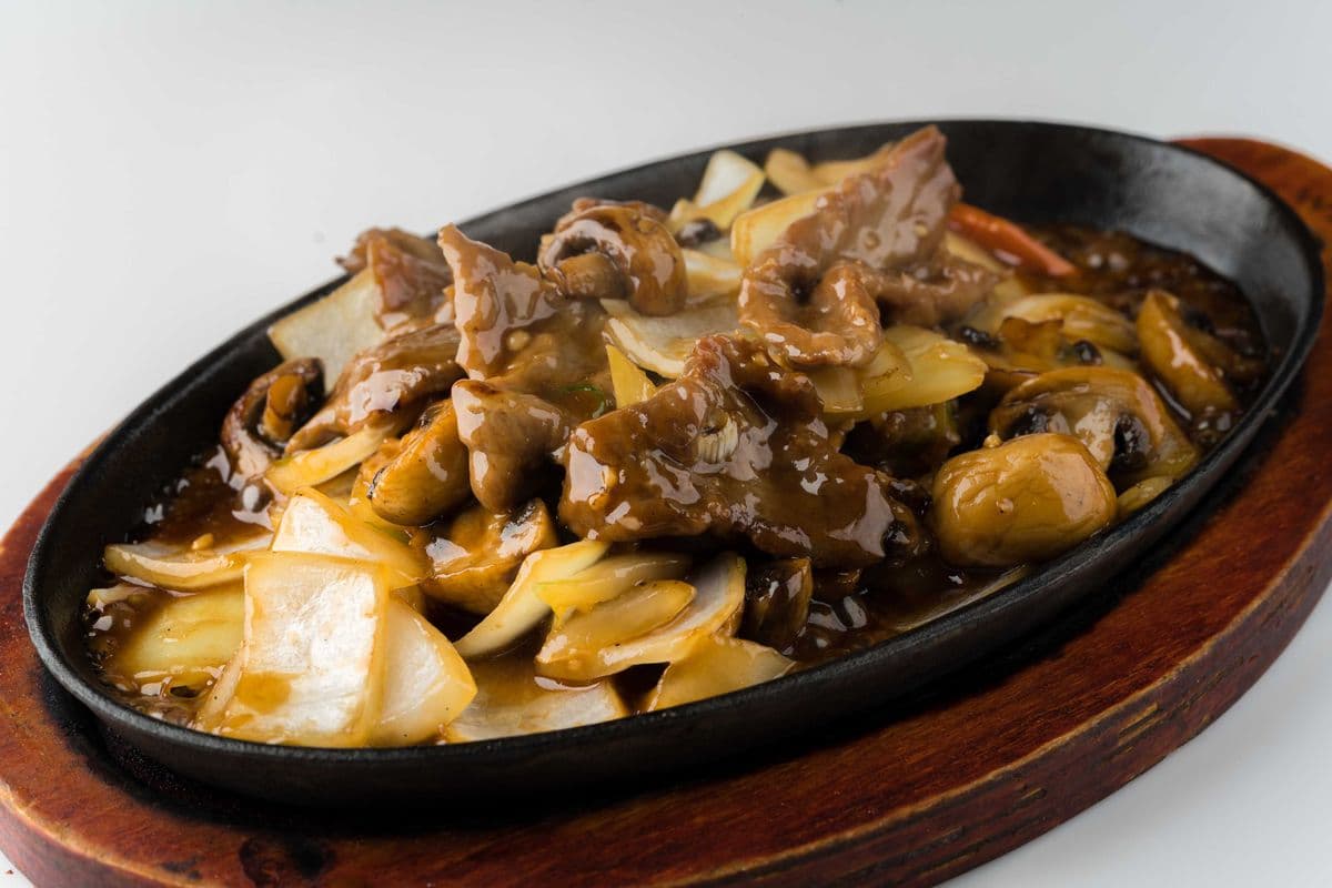 56. Sizzling Mushroom Stir-Fried