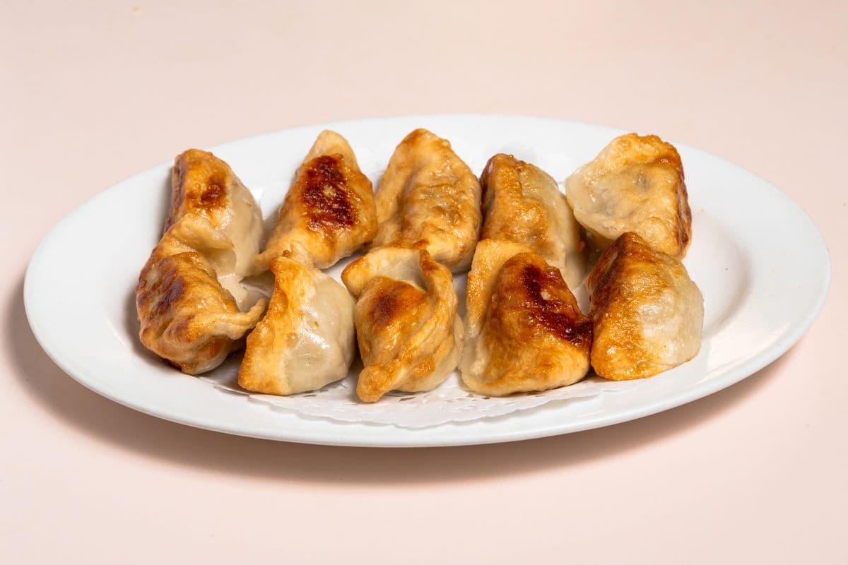 3. Grilled Pork and Vegetable Dumplings (10 pcs)