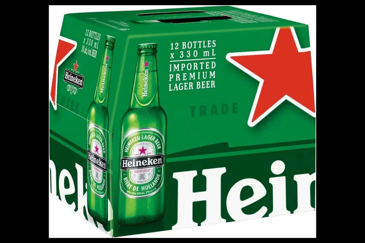 HEINEKEN (12 x 330ML BOTTLES) (12 x 330ML)