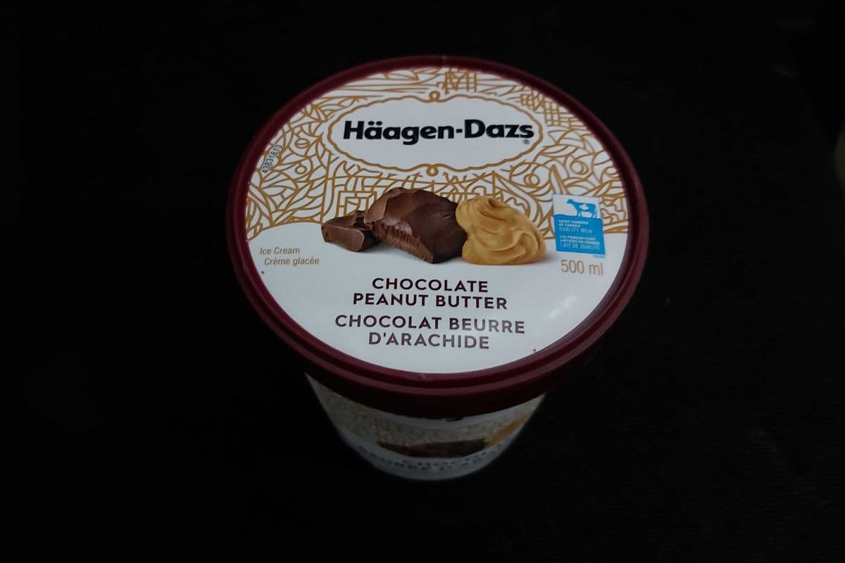 Häagen-Dazs 500 mL Chocolat beurre d'arachide / Chocolate Peanut Butter (500 mL)