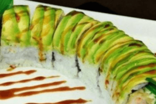 14. Green Dragon Roll (8 pcs)