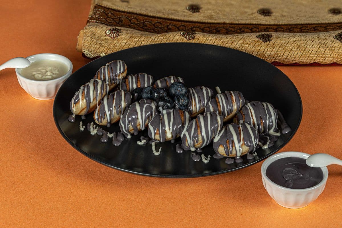 Blueberry Mini Pancakes