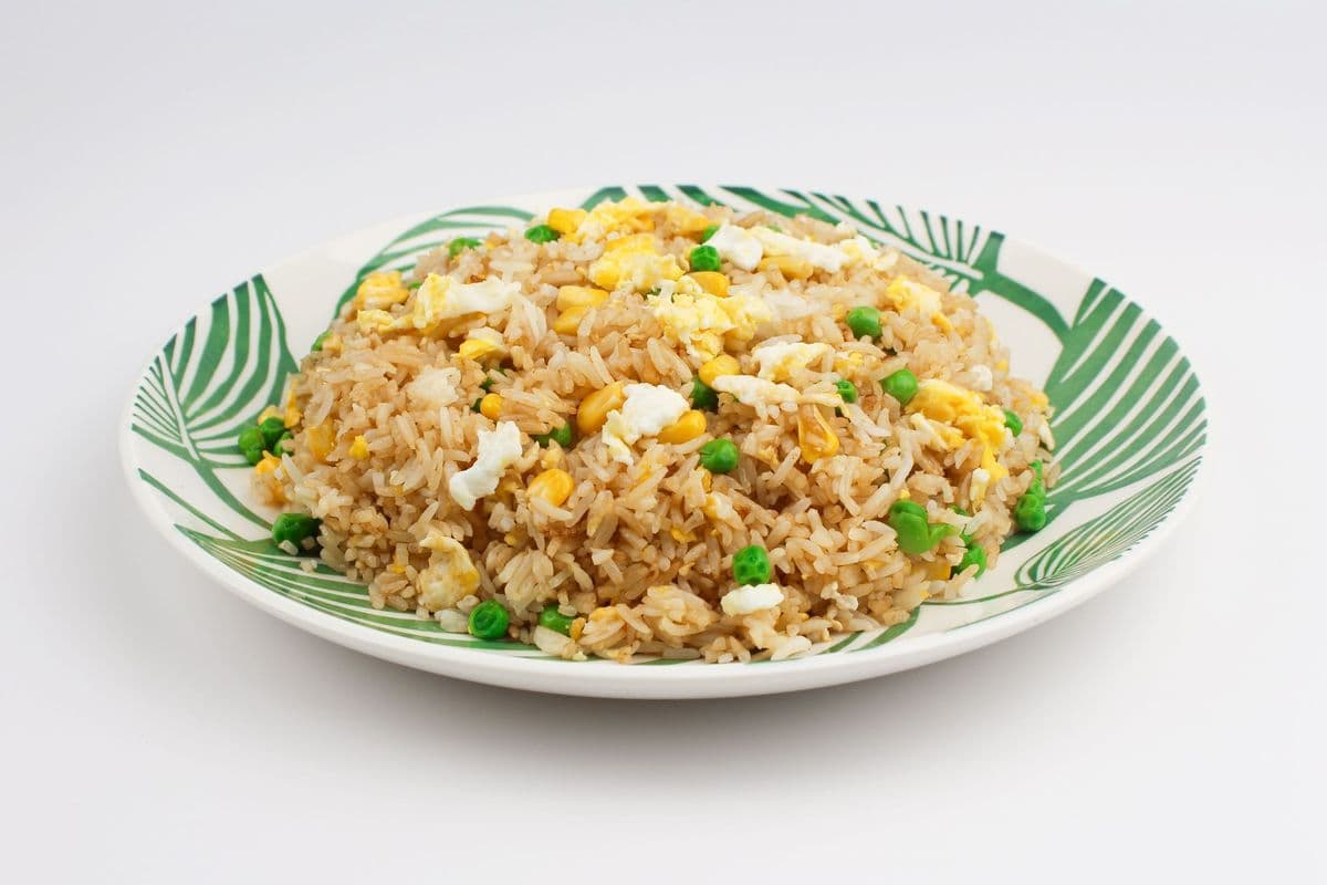 701. Plain Fried Rice w/ Egg & Vegetables (Com Chien Khong)