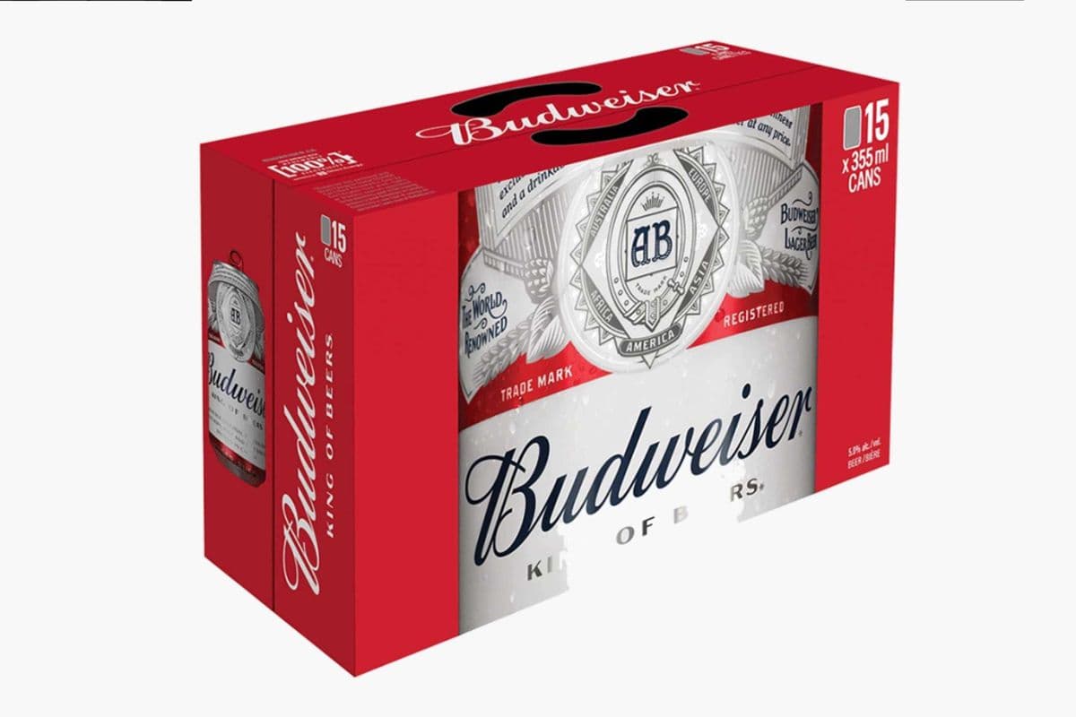 Budweiser (15 x 355 ml)