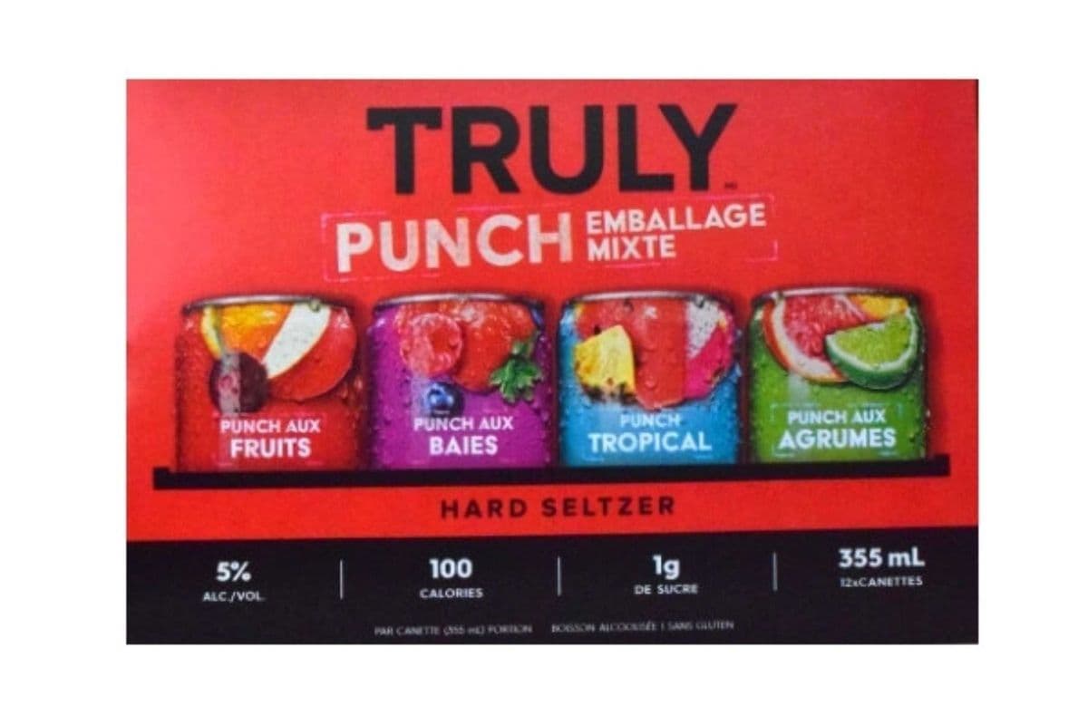 TRULY PUNCH 12X355ML (12 x 355ml)