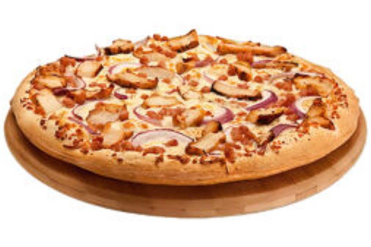 Twin Small BBQ Chicken Pizzas
