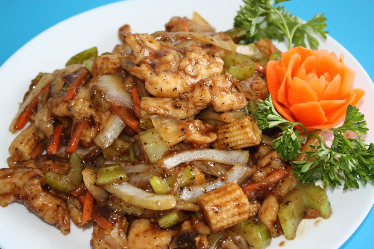 Black Pepper Chicken