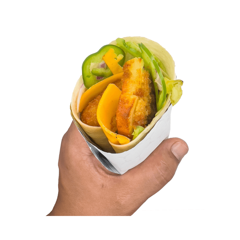 Crispy Paneer Wrap