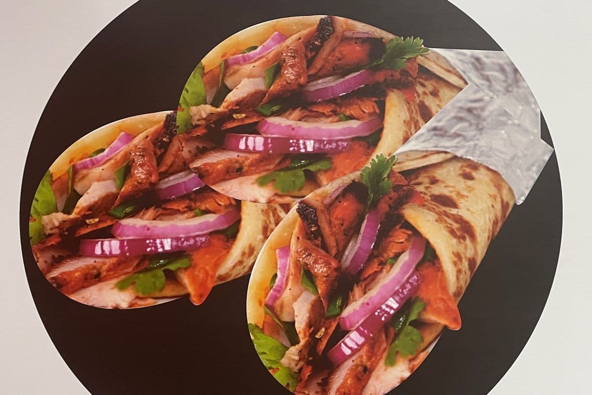 Tandoori Chicken Wrap