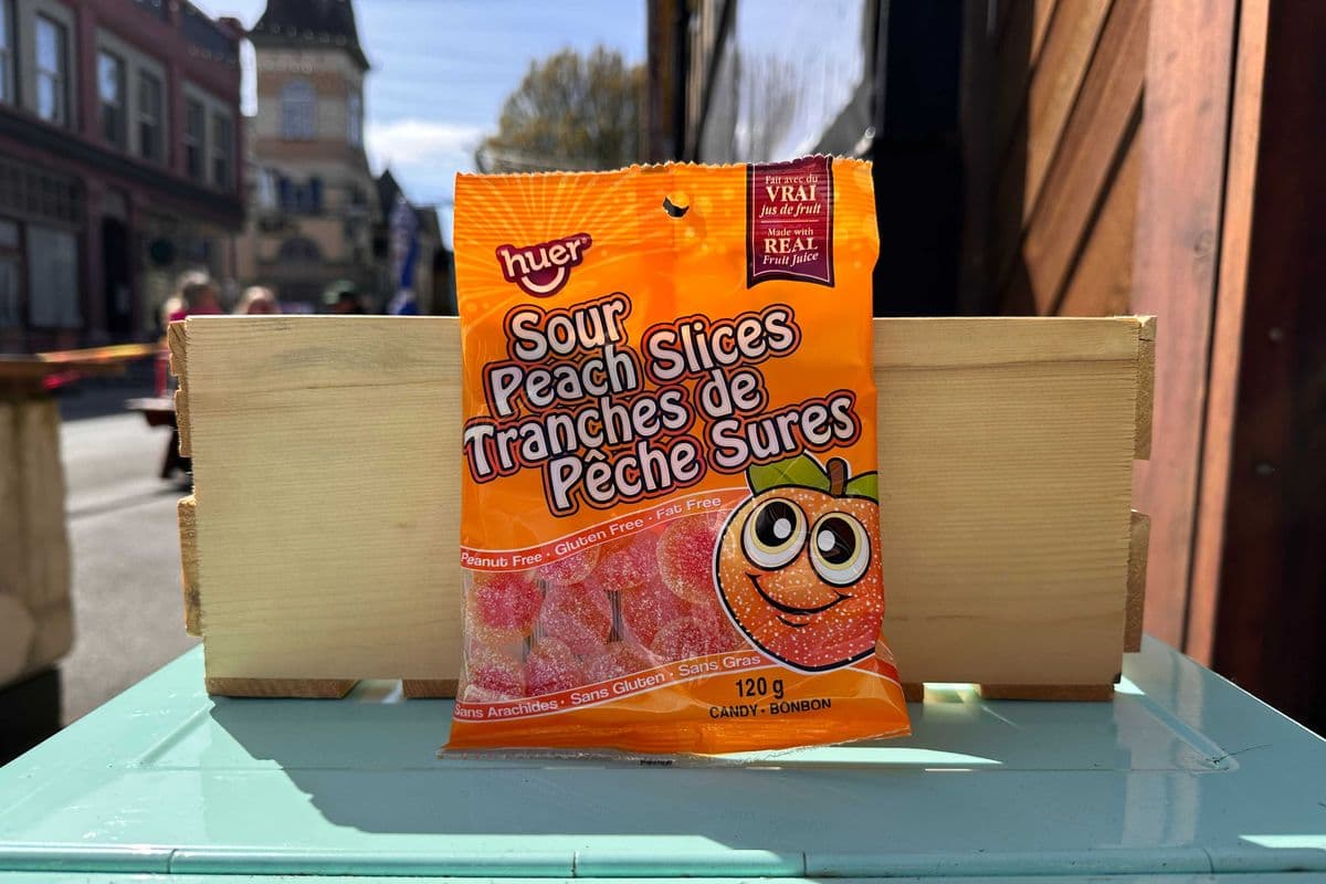 Huer Sour Peach Slices (120 g)
