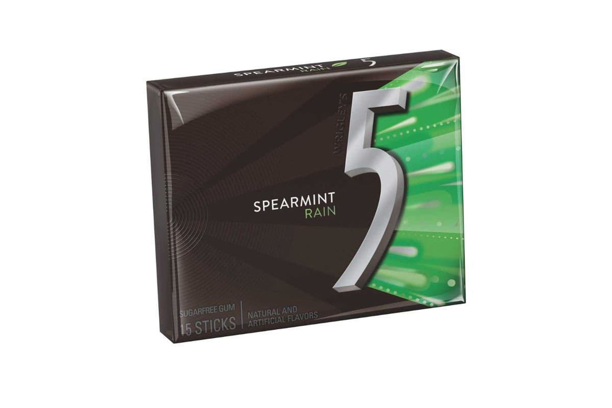 5 Gum Rain Spearmint 15pcs