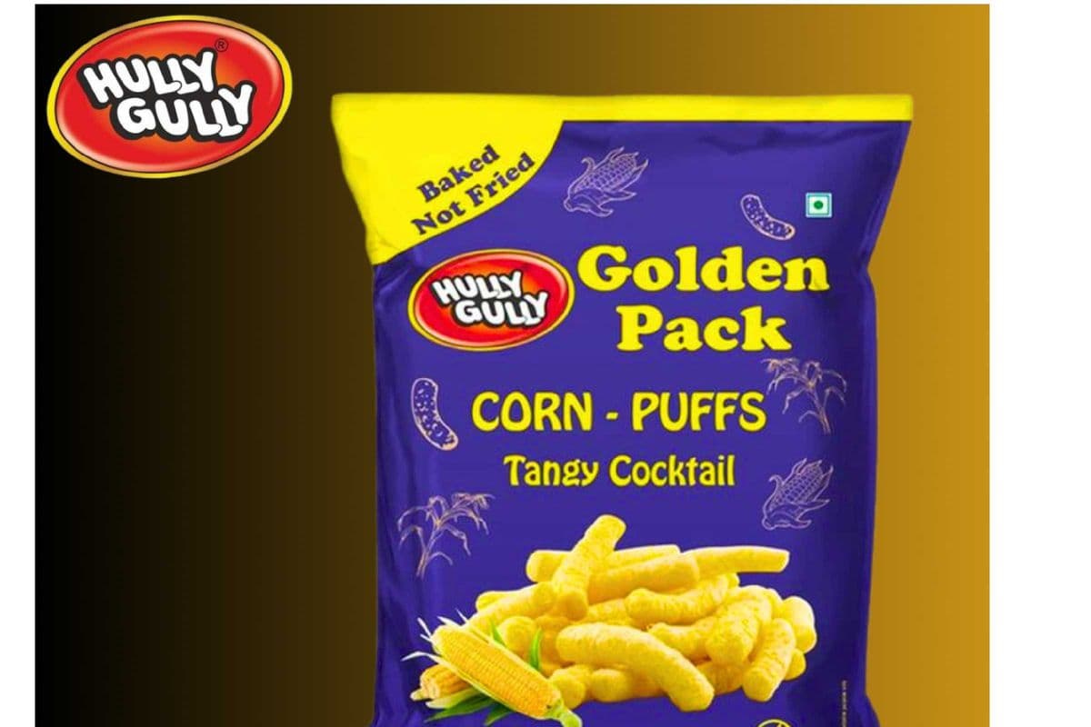 Hully Gully Corn Puffs Tangy Cocktail (130 gms)