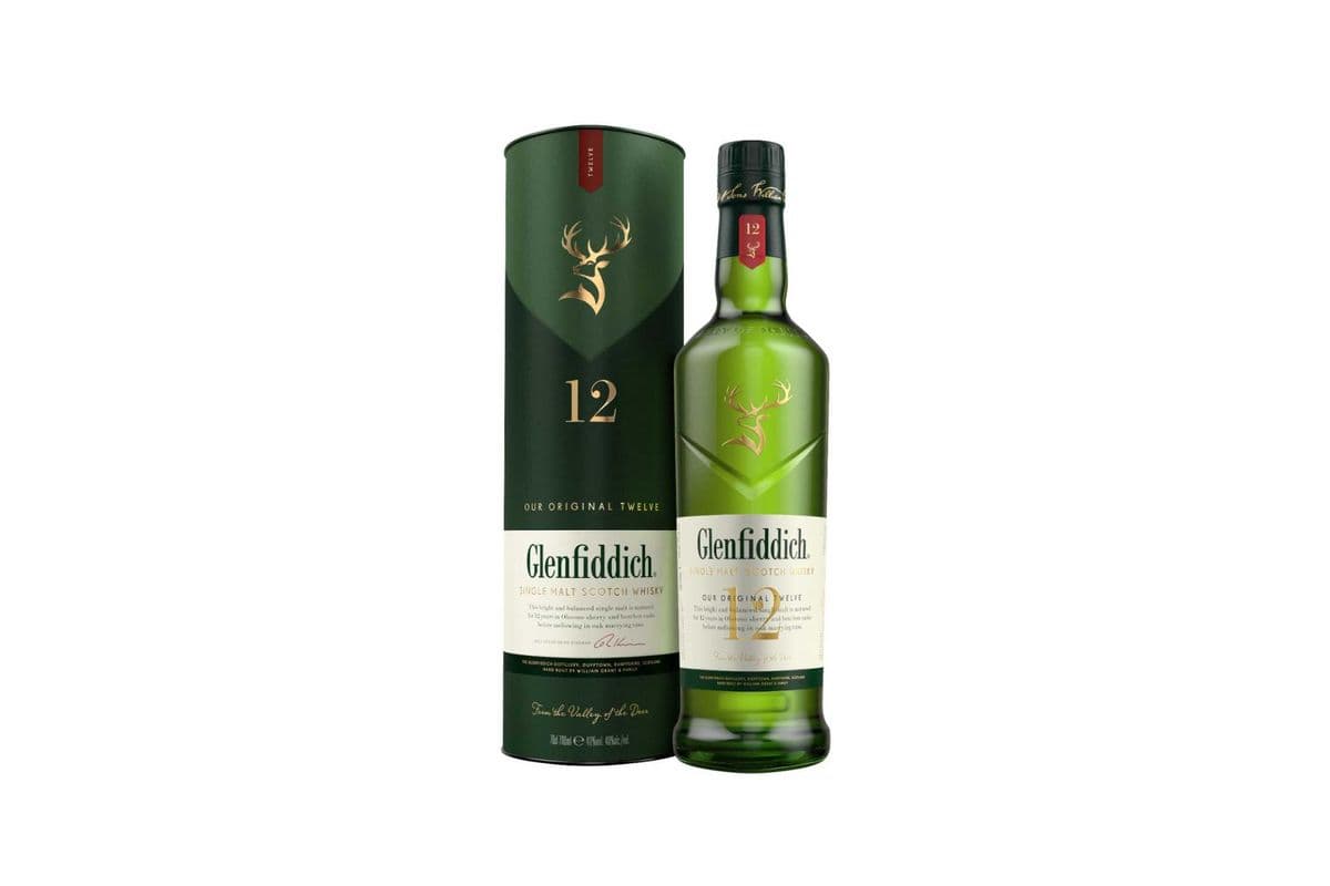 *Glenfiddich 12 YR Old *Single Malt Scotch (1 x 750ML)