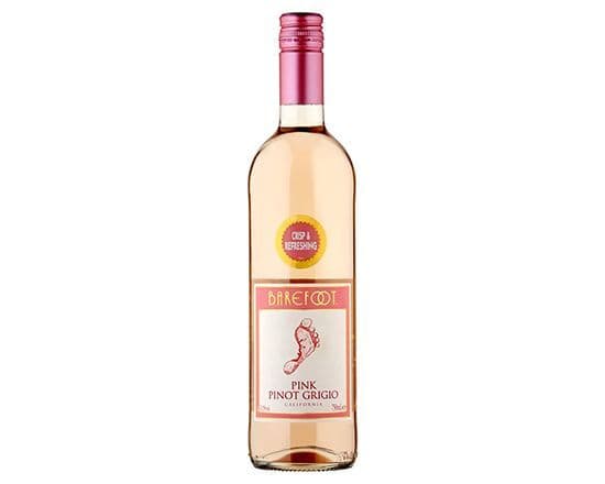 Barefoot Pink Pinot Grigio, 750 ml