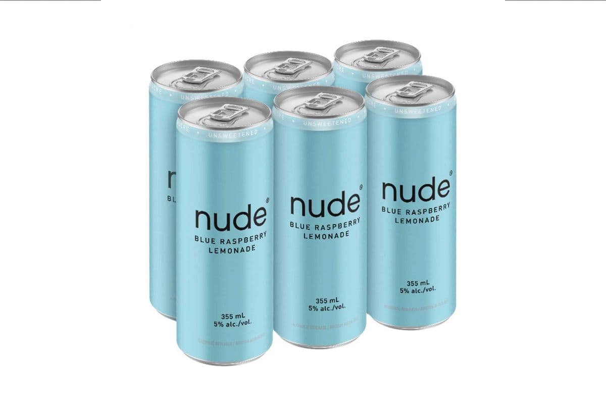 Nude Blue Raspberry Lemonade (6 x 355 ml)