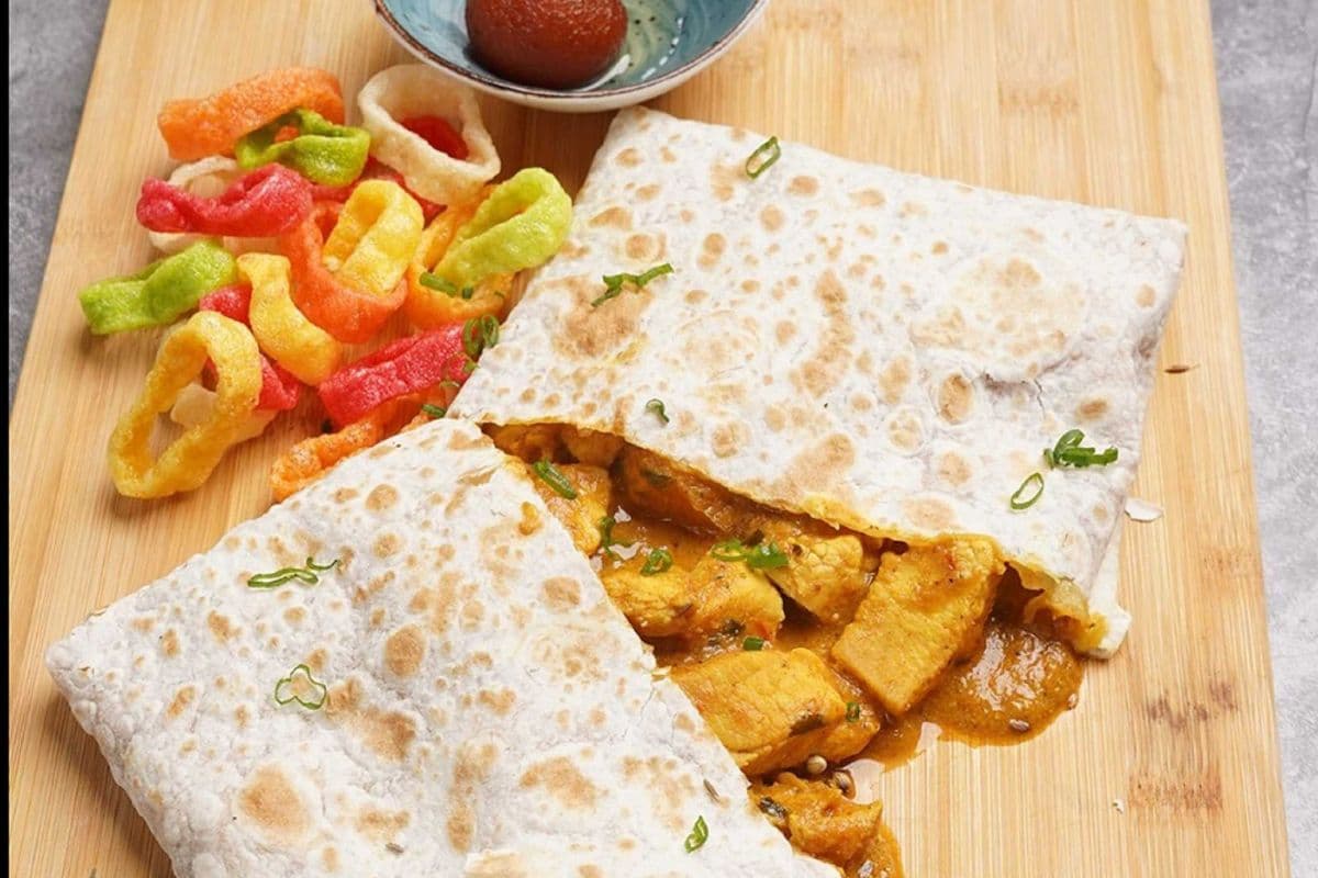 Chicken Curry Roti